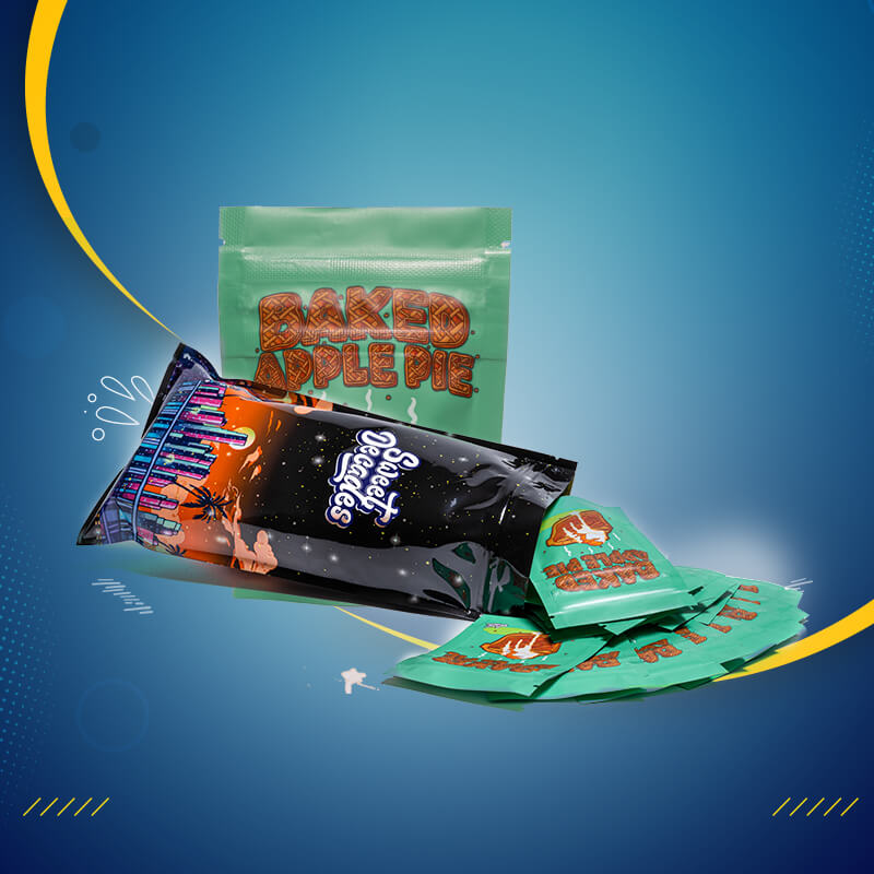 Official Sweet Decades Designer Packaging Resealable Bags