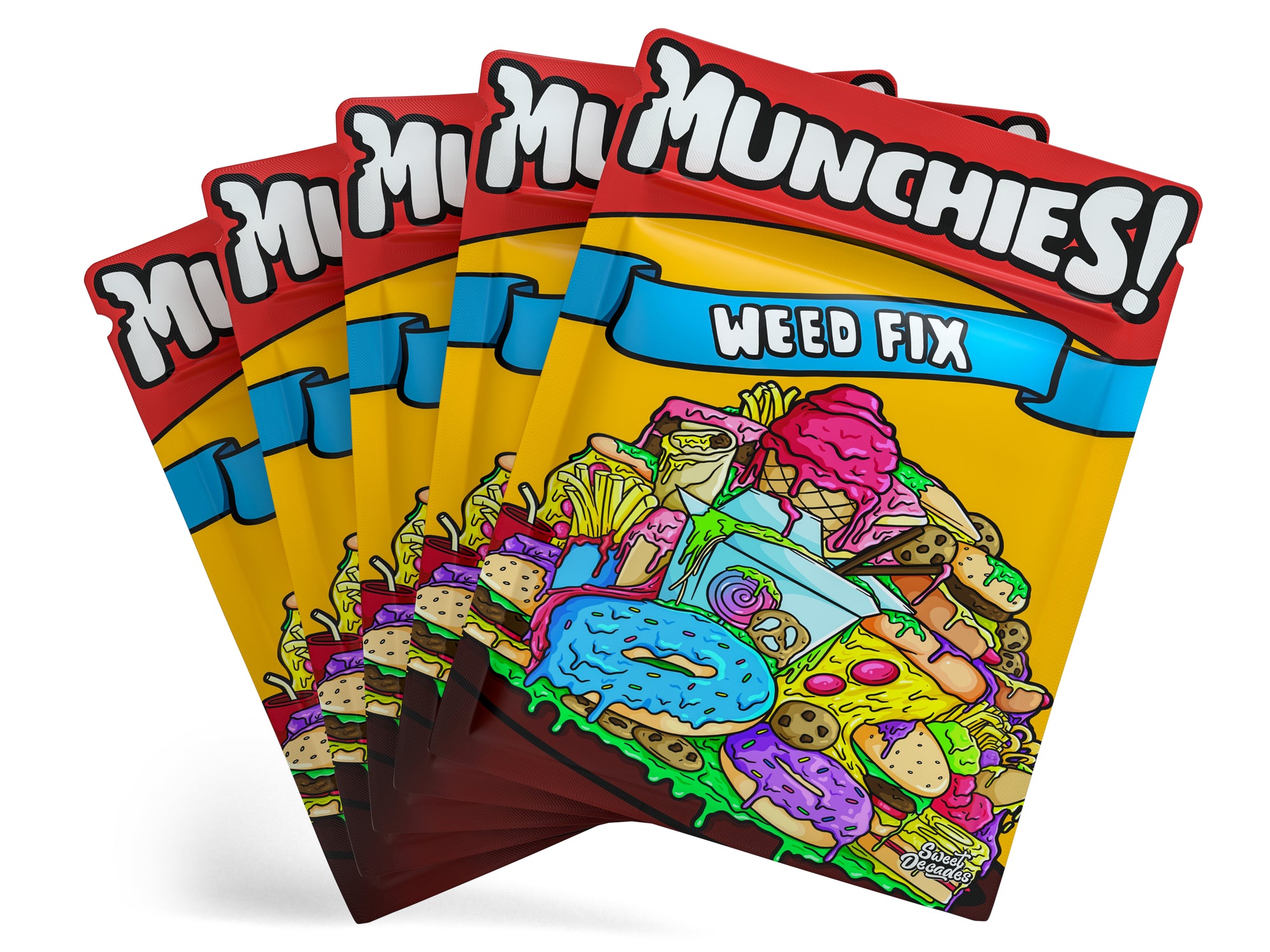 Munchies! Sweet Decades Bags 4x6 Inch (Quarter Ounce, 7g)