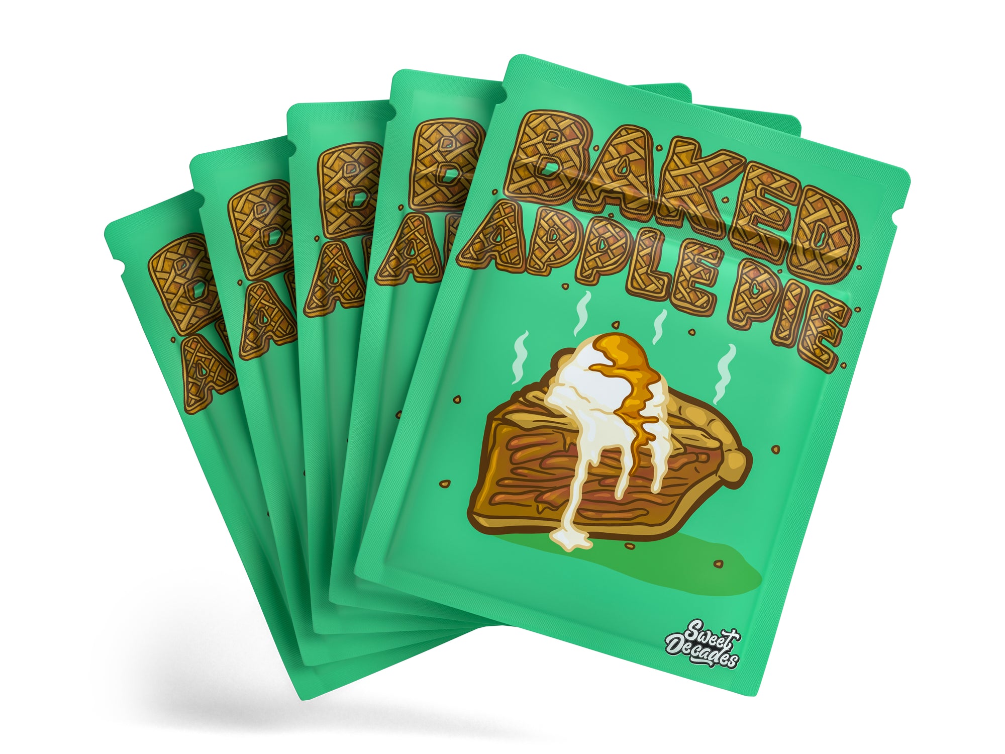 Baked Apple Pie Bags 3x4 Inch (3.5g)