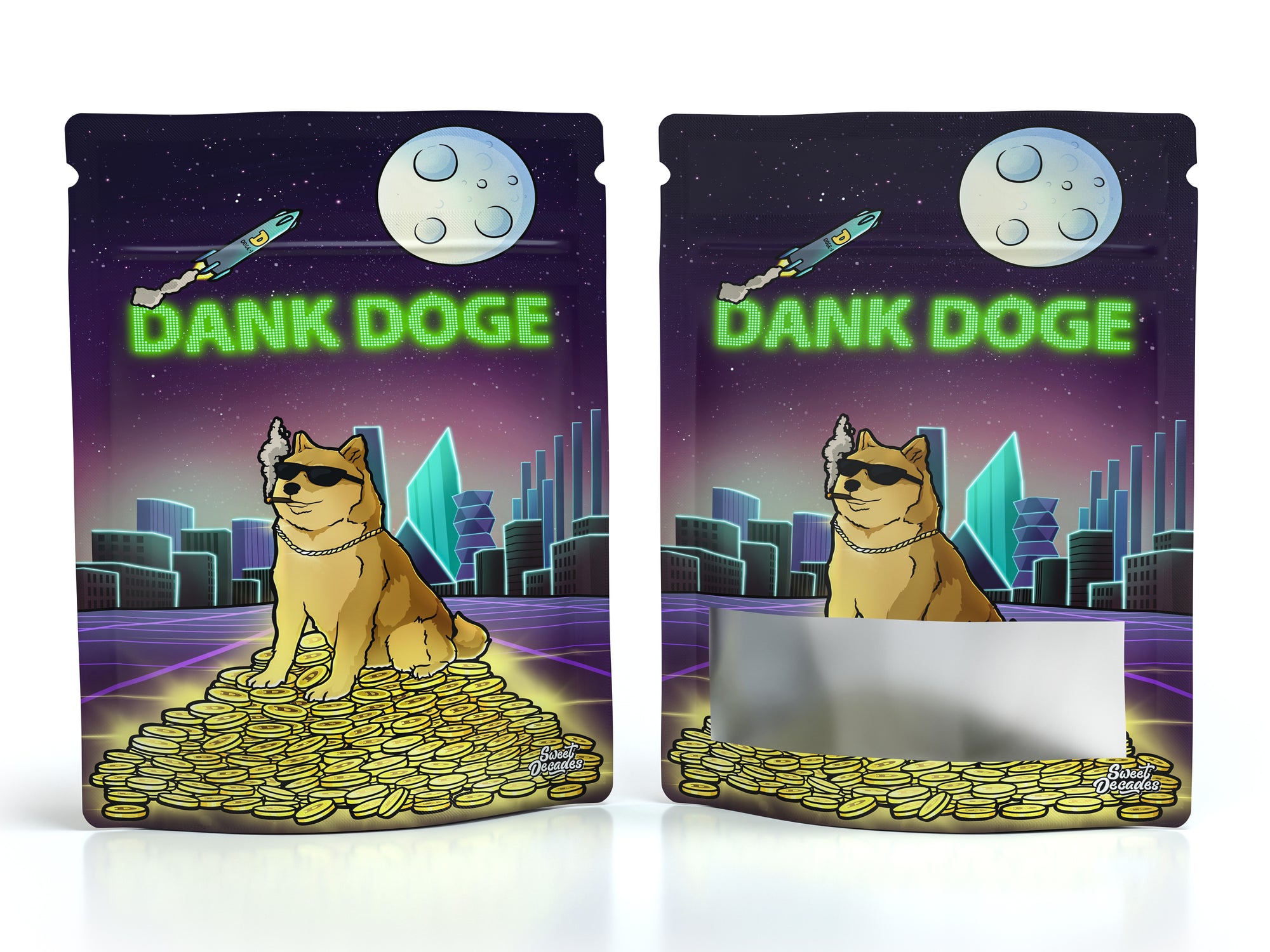 Dank Doge Bags 4x6 Inch (Quarter Ounce, 7g)