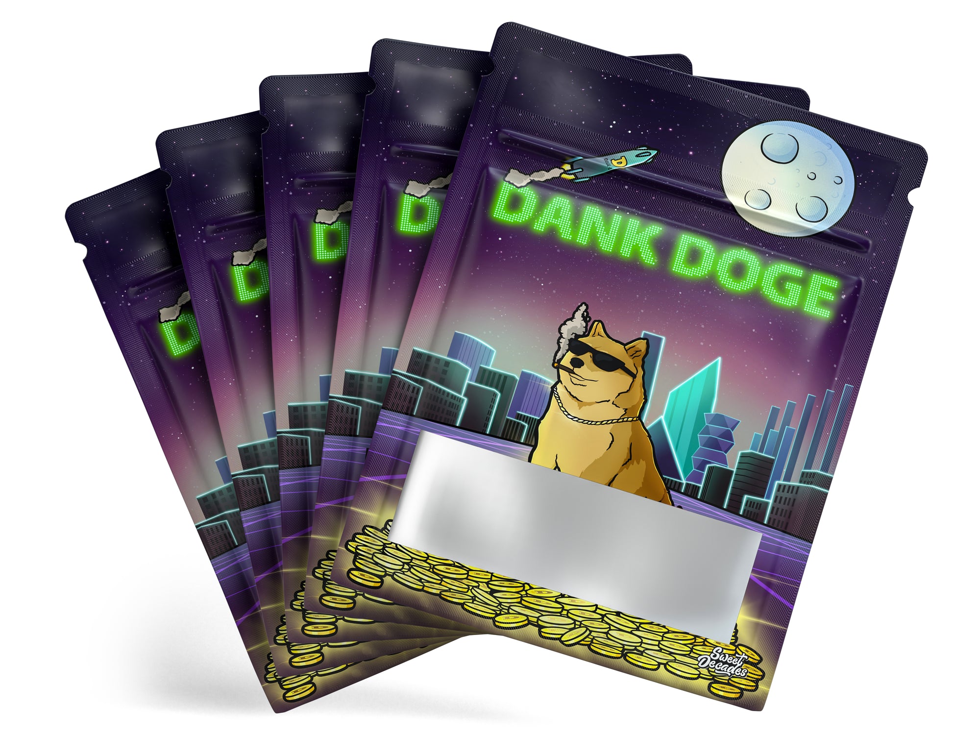 Dank Doge Bags 4x6 Inch (Quarter Ounce, 7g)