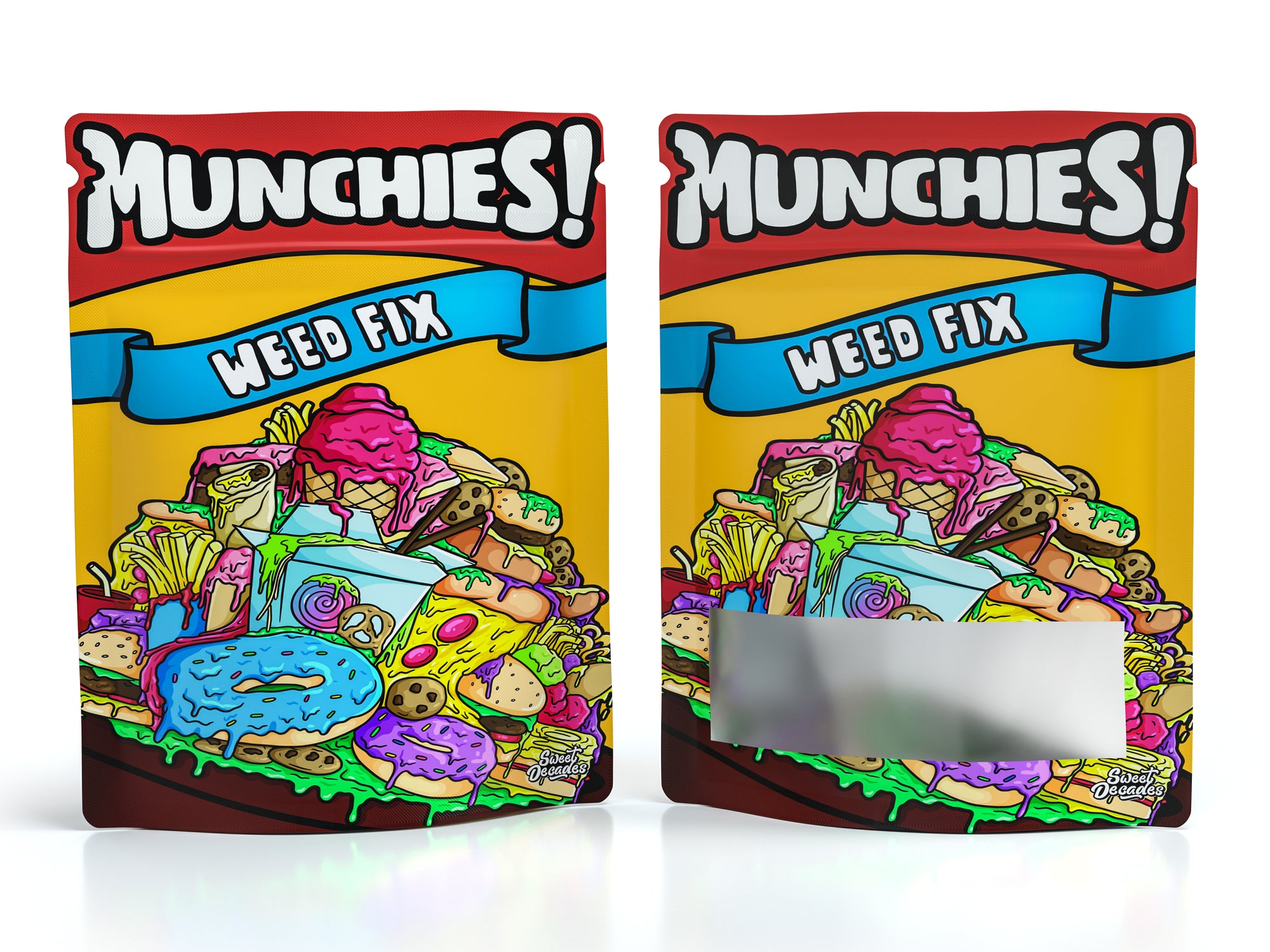 Munchies! Sweet Decades Bags 4x6 Inch (Quarter Ounce, 7g)