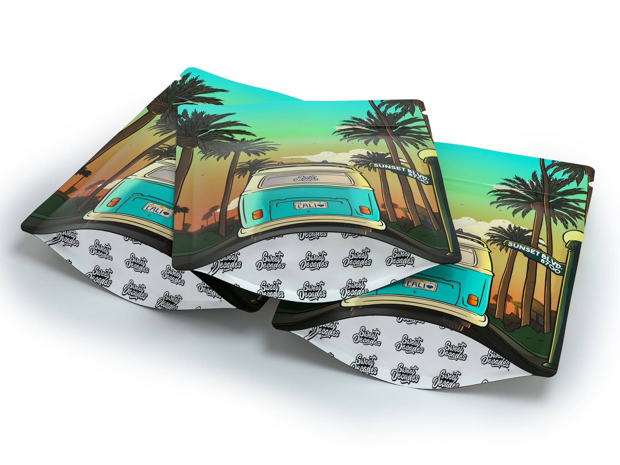 (100 Pack) Cali Love Bags 3x4 Inch (3.5g)