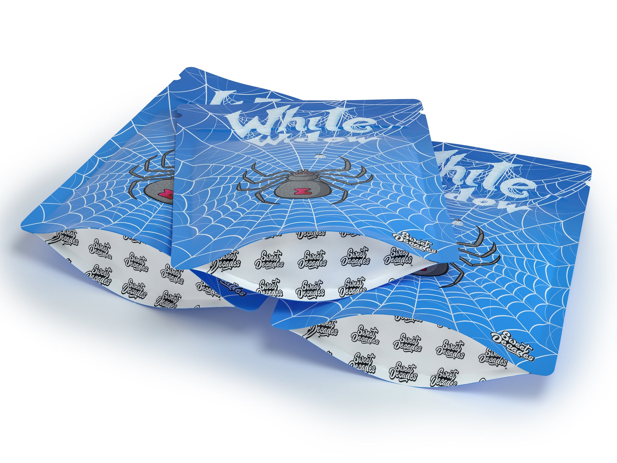 (100 Pack) White Widow Bags 3x4 Inch (3.5g)